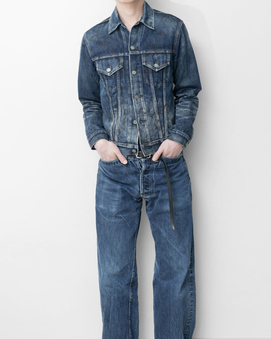 a/w 09 spotted horse type 3 jacket magic wash