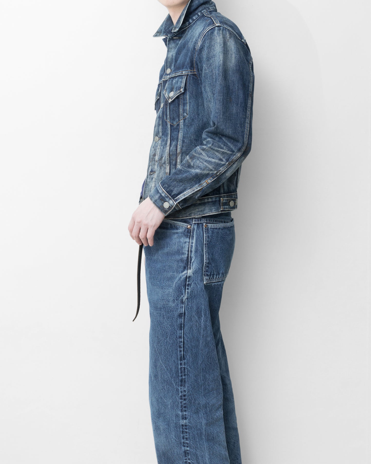 a/w 09 spotted horse type 3 jacket magic wash