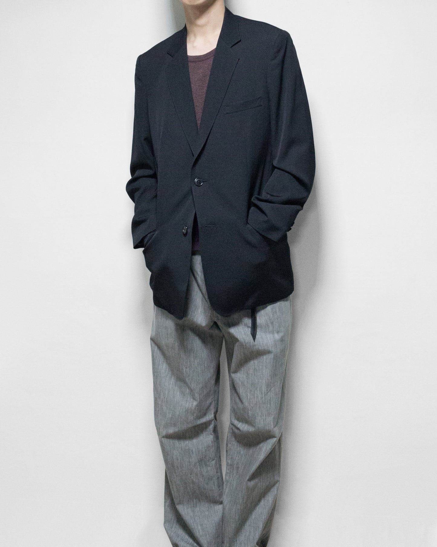 a/w 09 tailored jacket black