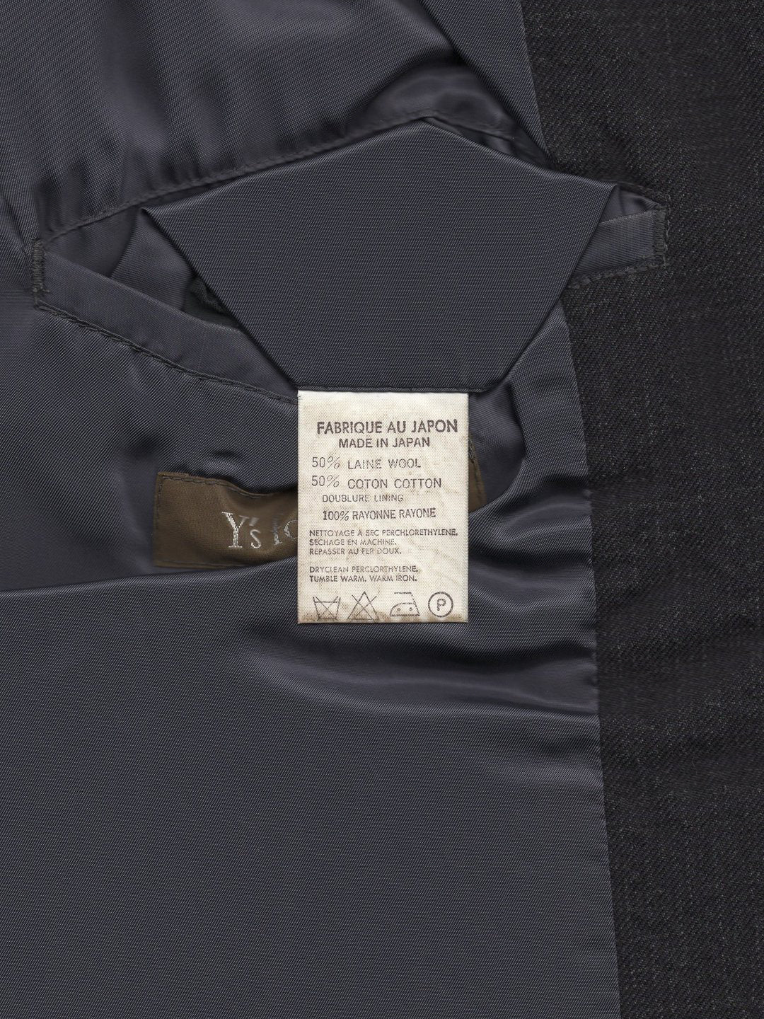 zip blouson dark grey ∙ wool cotton ∙ medium