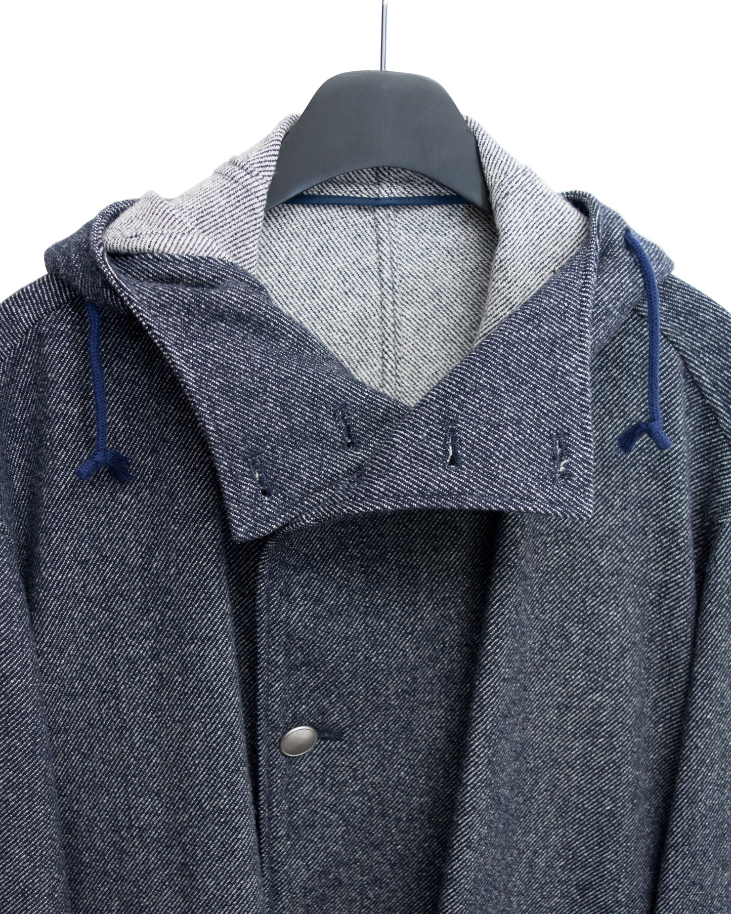 mountain parka navy ∙ wool tweed ∙ medium