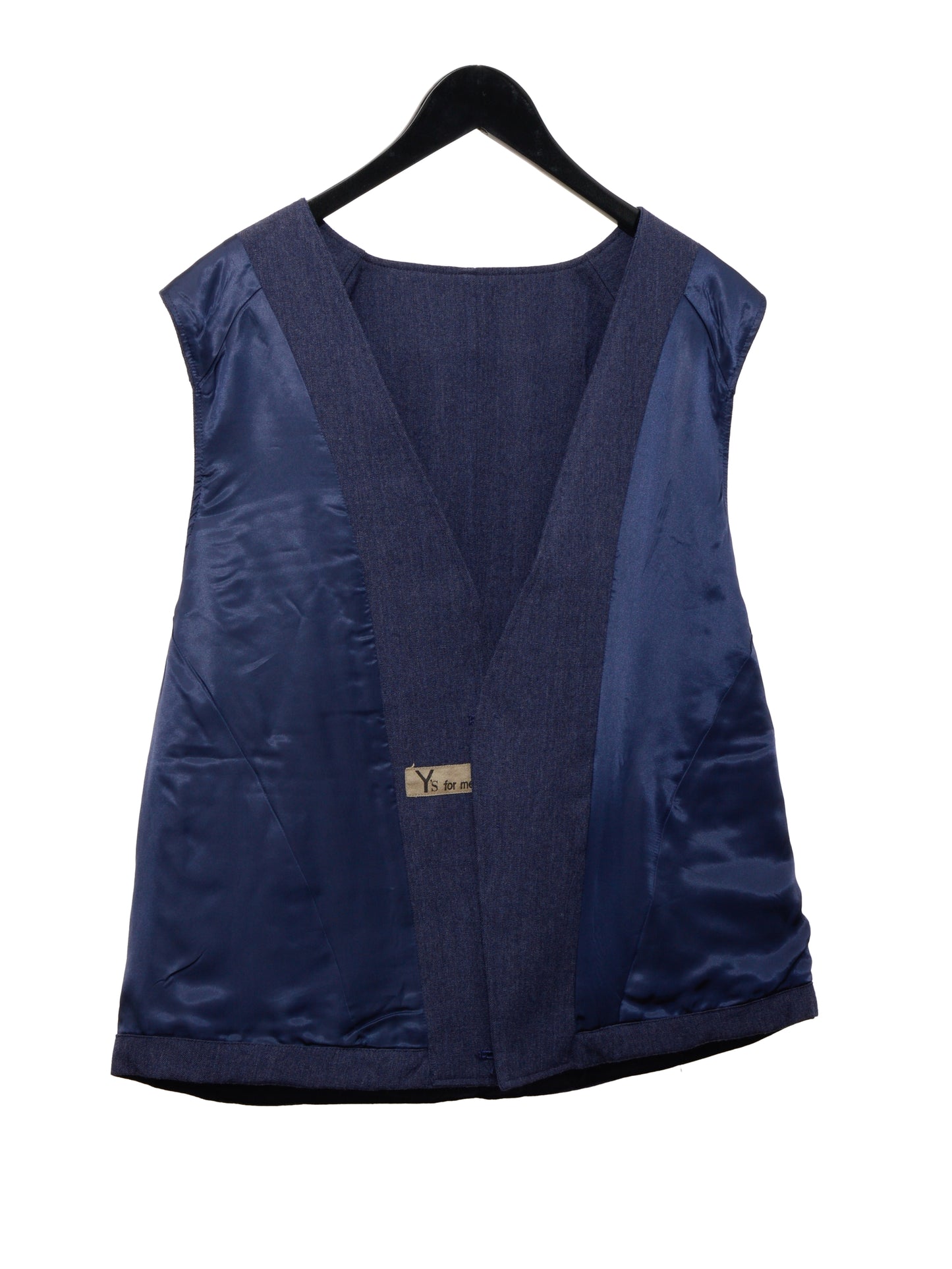 cargo vest navy ∙ wool ∙ one size
