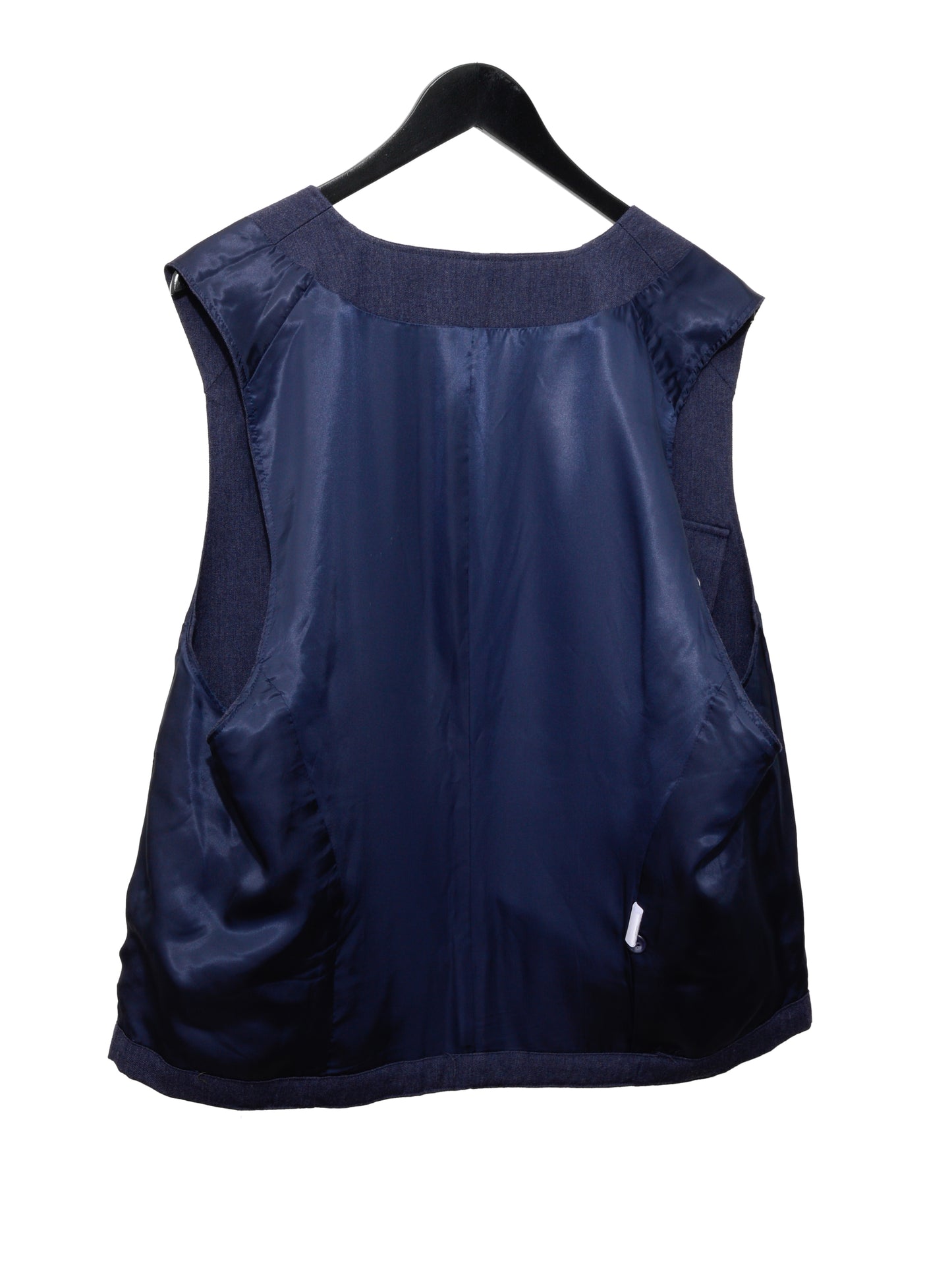 cargo vest navy ∙ wool ∙ one size