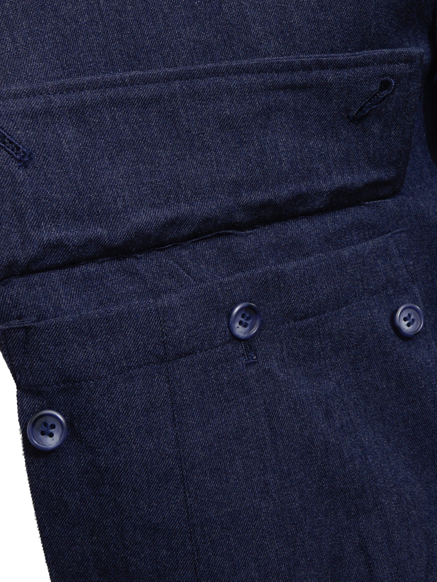 cargo vest navy ∙ wool ∙ one size