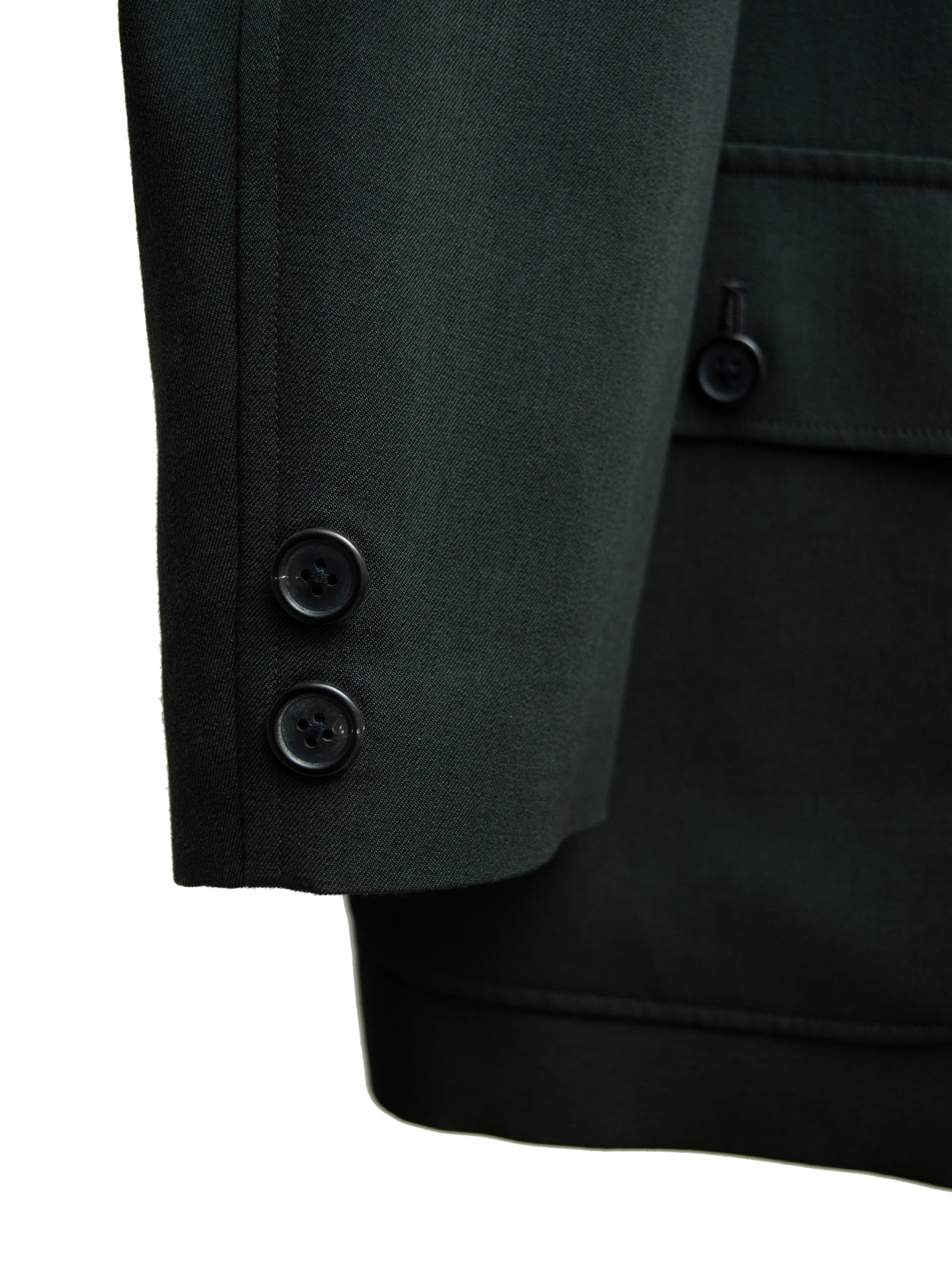 tailored jacket forest ∙ wool ∙ small