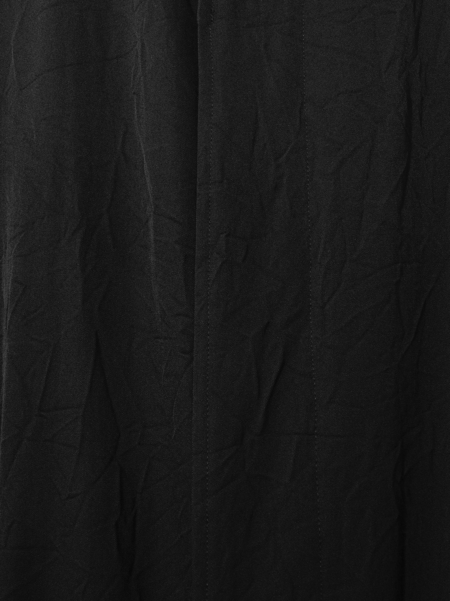mac coat black ∙ wrinkled wool ∙ large
