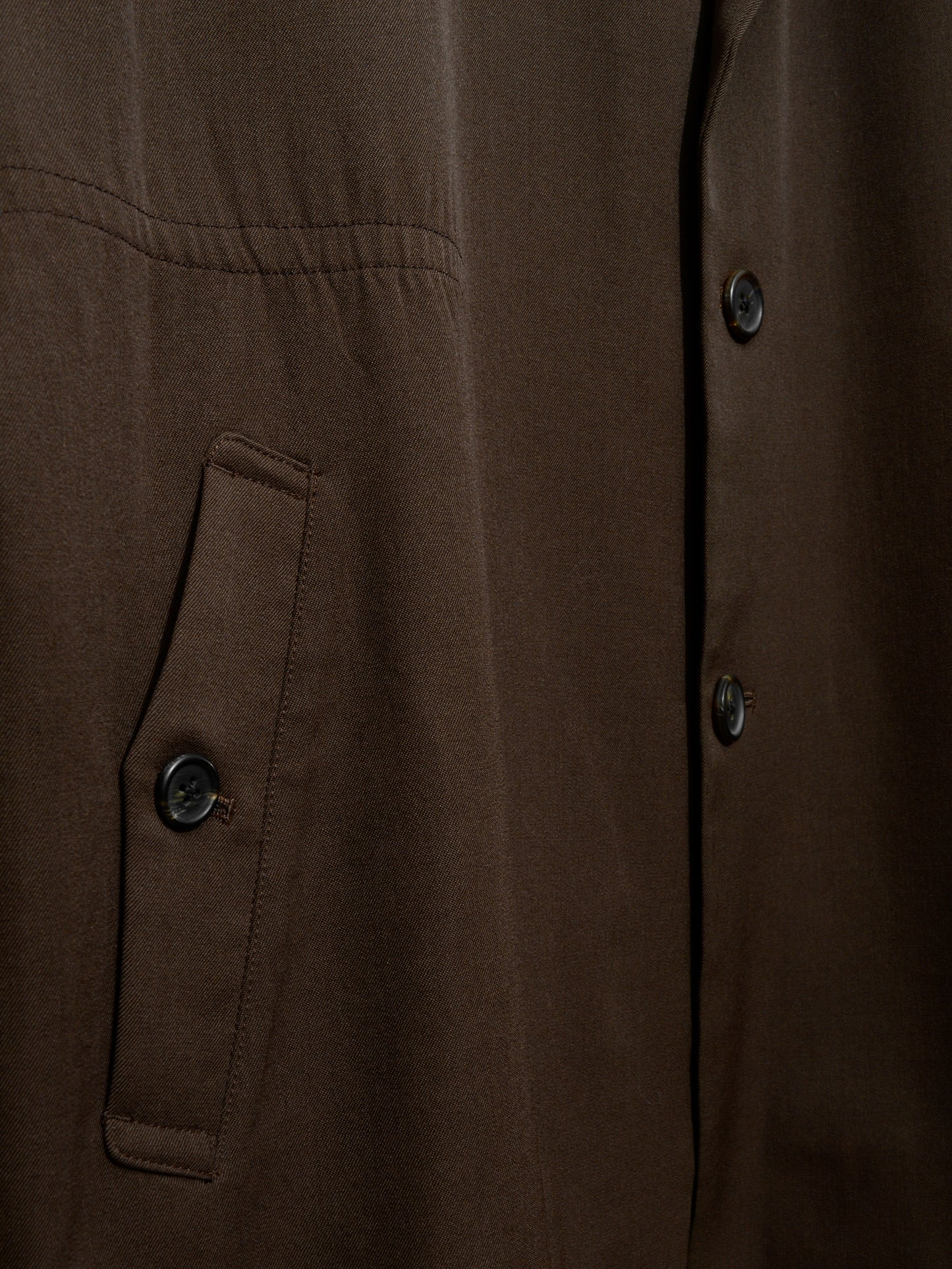 tailored jacket chocolate ∙ wool ∙ medium