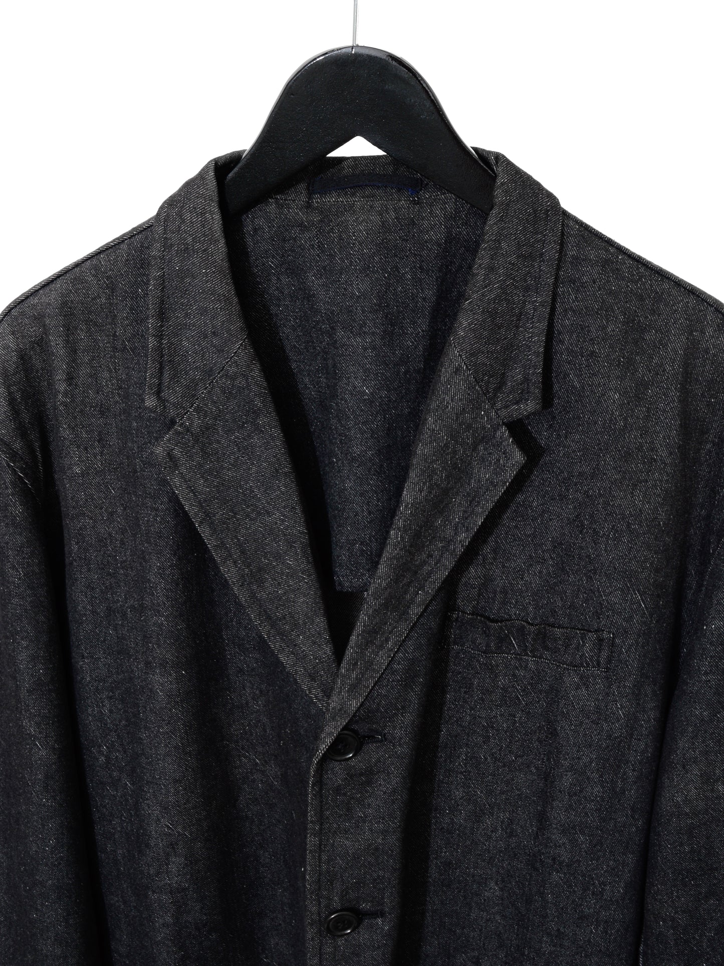 tailored jacket charcoal ∙ cotton linen denim ∙ medium