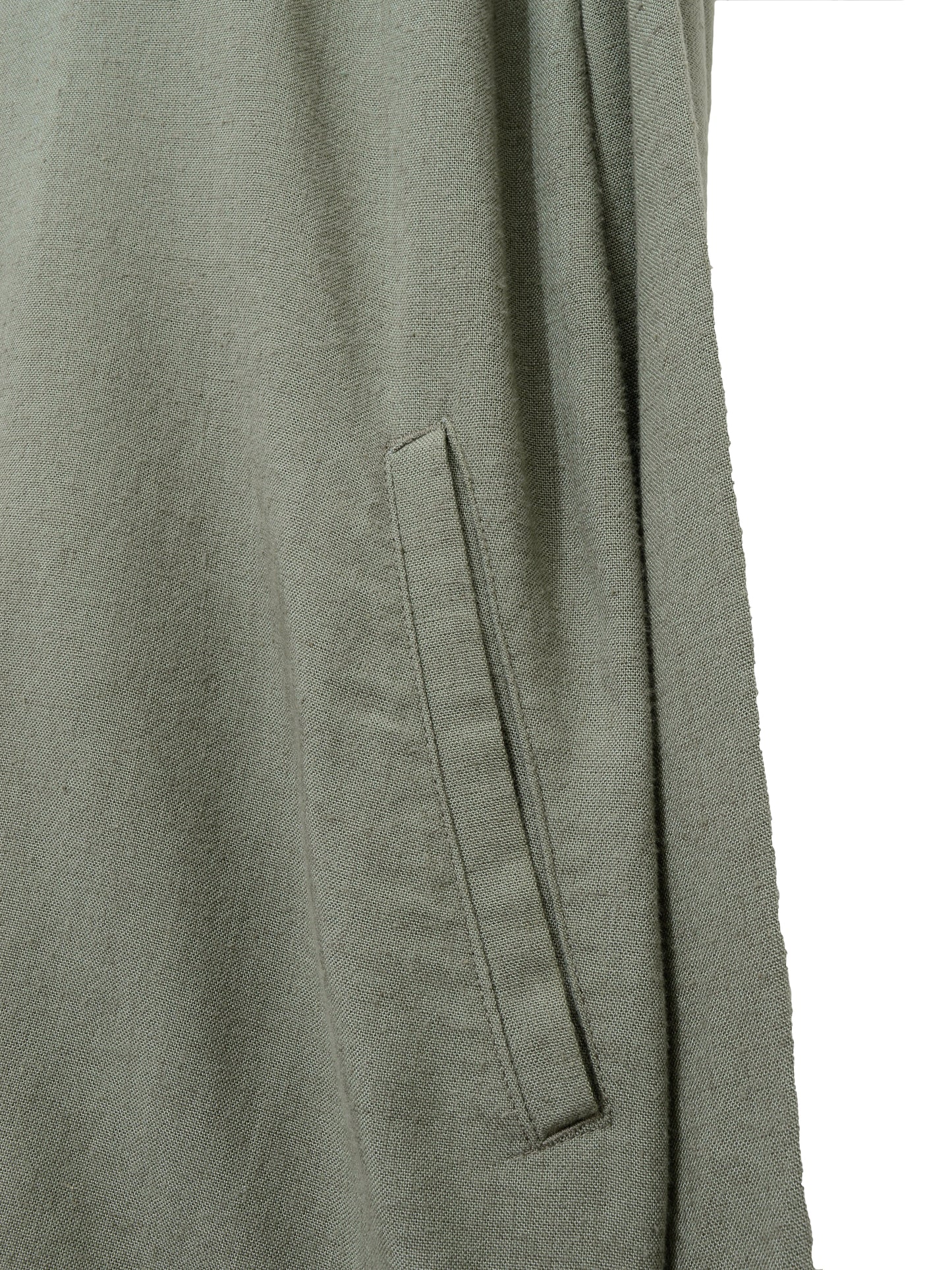 button front blouson sage ∙ rayon linen ∙ large