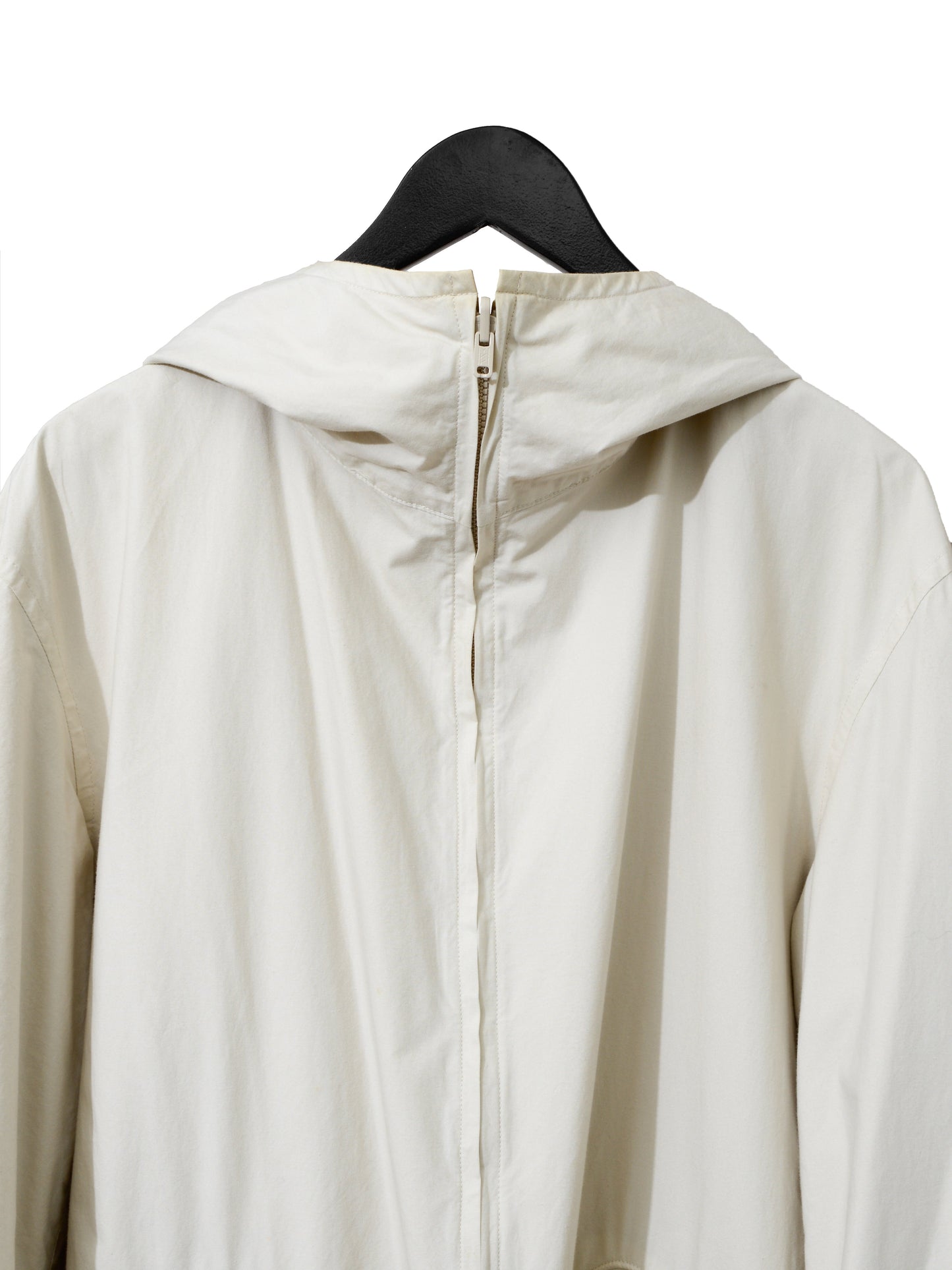 reversible hooded jacket ecru ∙ cotton ∙ medium