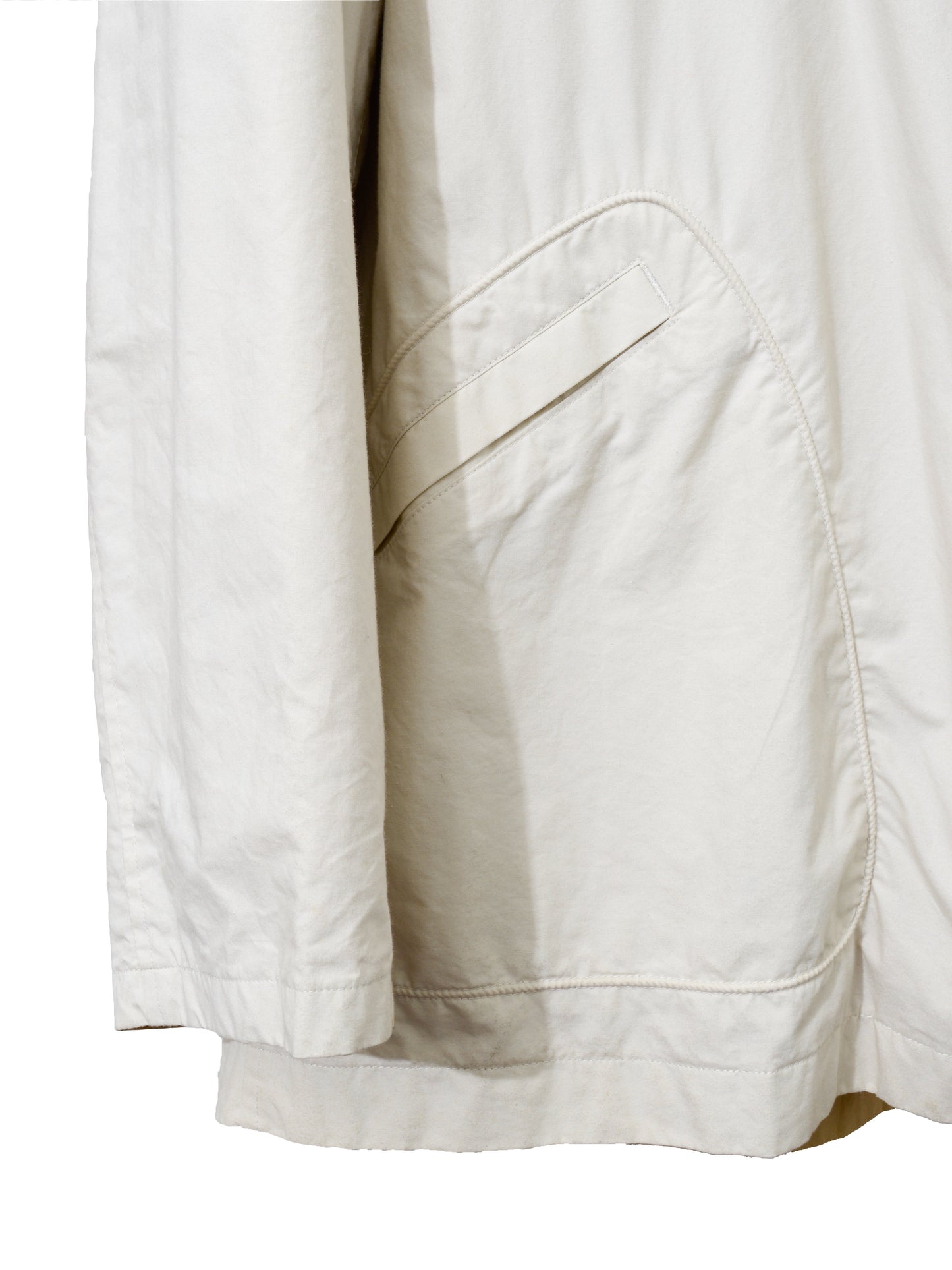 reversible hooded jacket ecru ∙ cotton ∙ medium