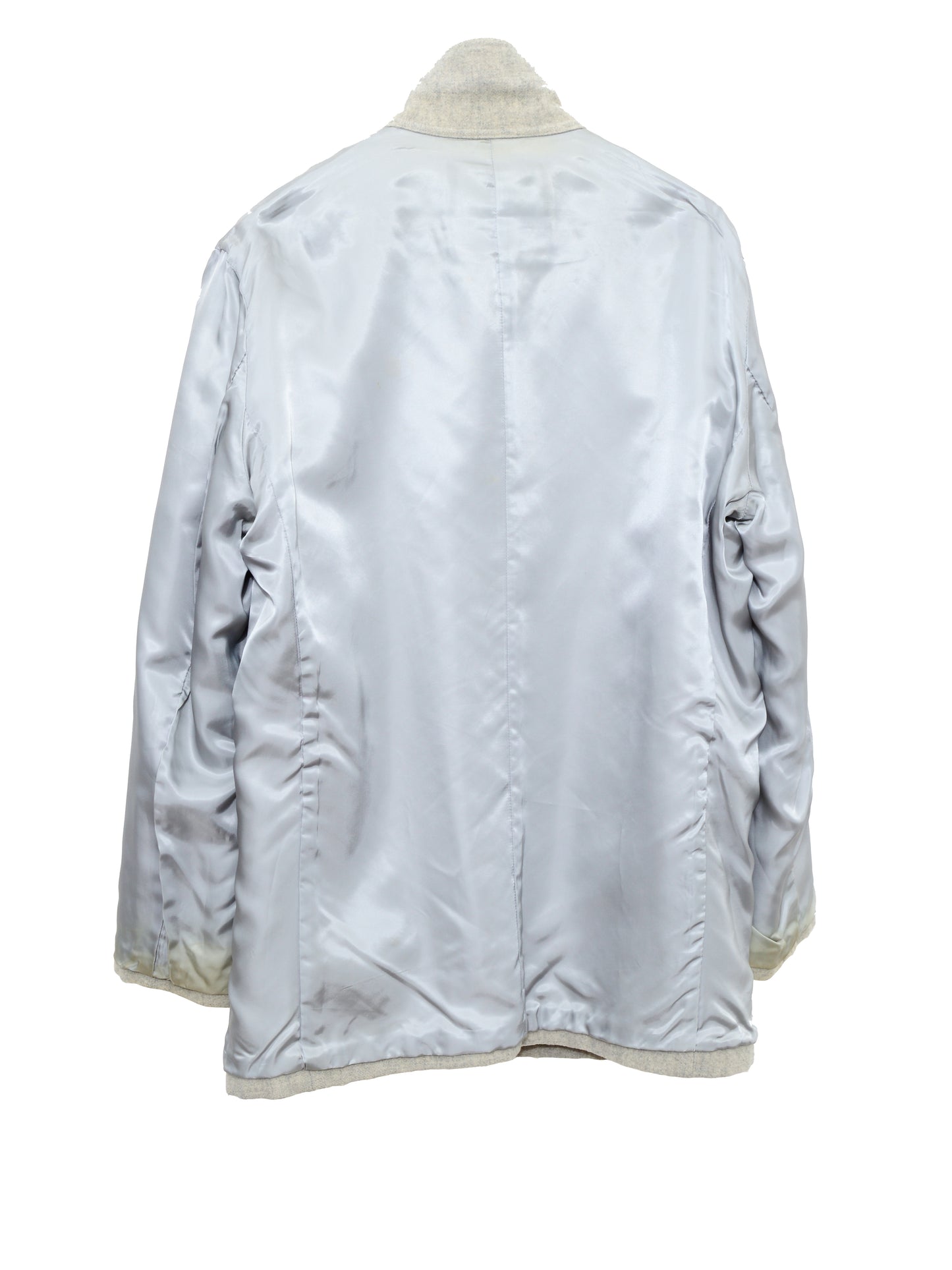 zip front jacket bone ∙ melton wool nylon ∙ large