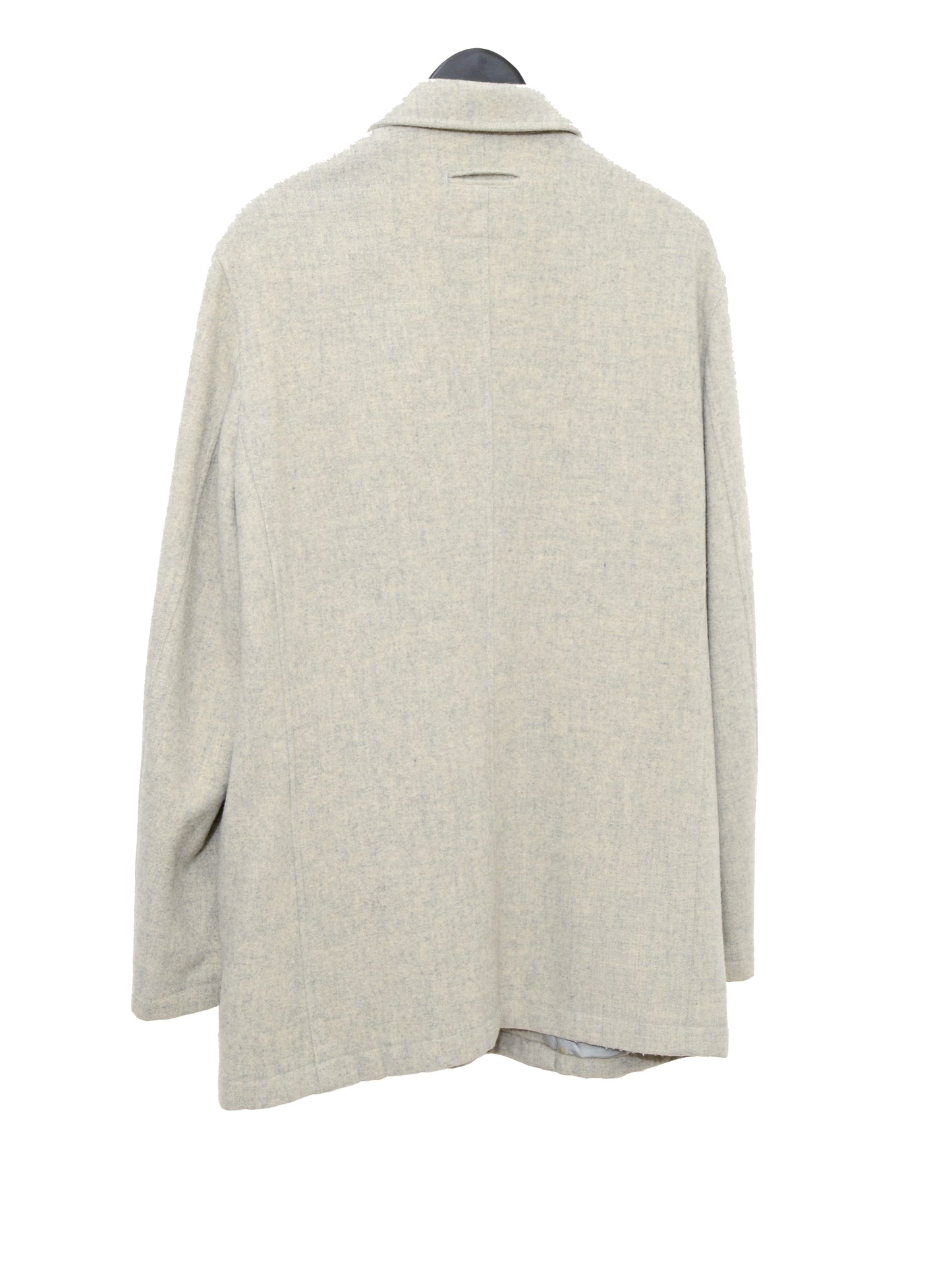 zip front jacket bone ∙ melton wool nylon ∙ large
