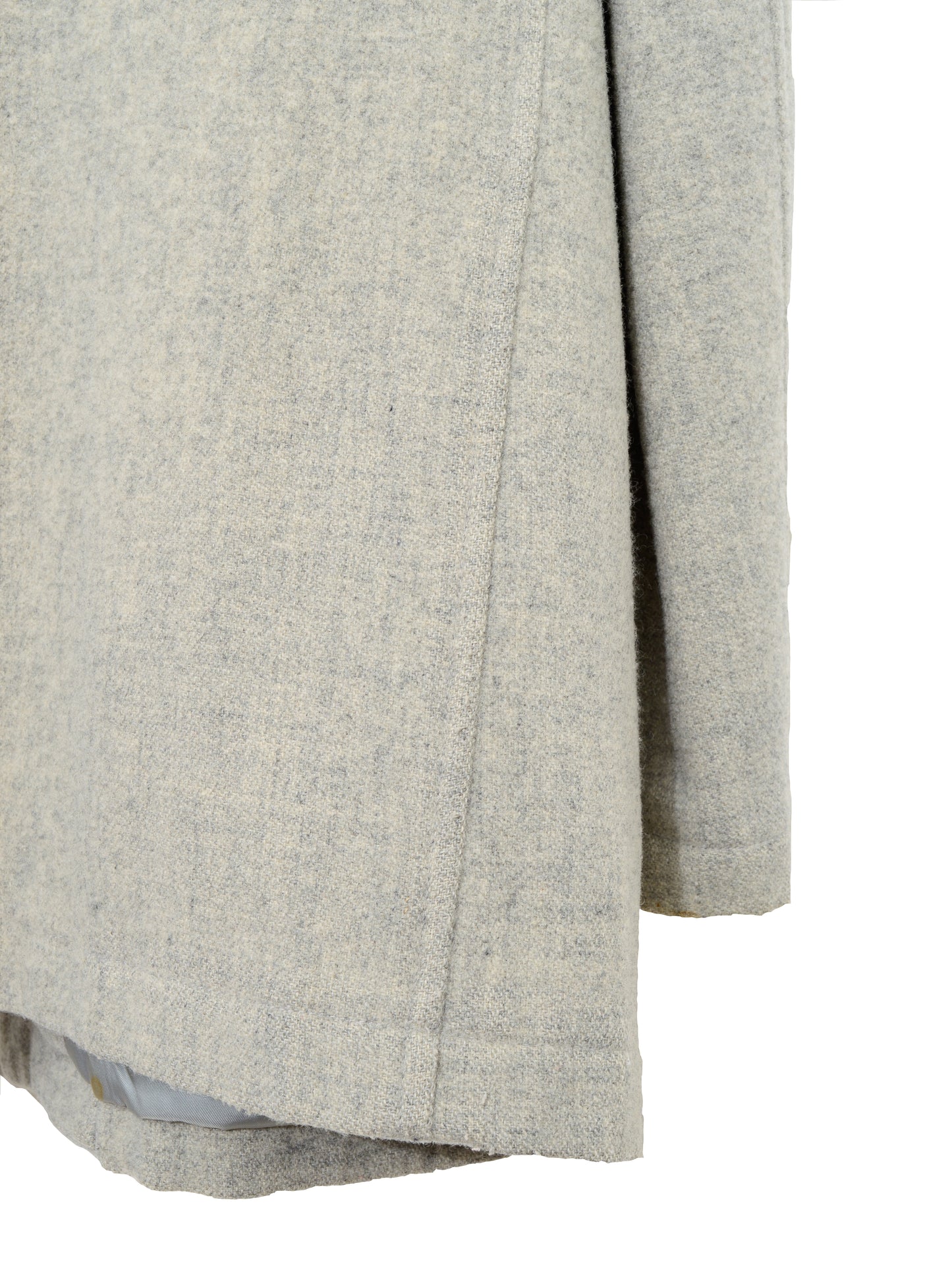 zip front jacket bone ∙ melton wool nylon ∙ large