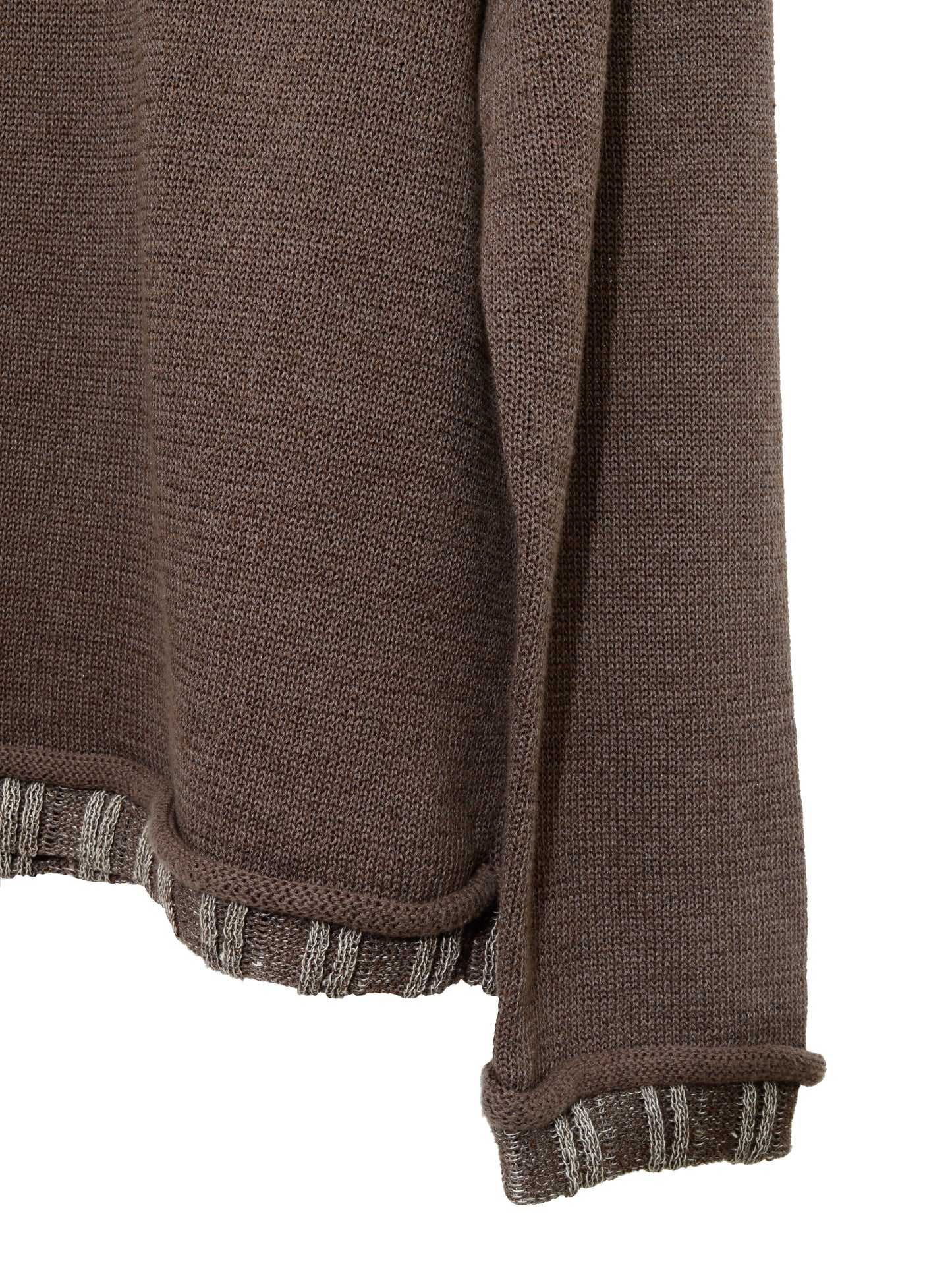 knit pullover acorn ∙ linen poly ∙ one size
