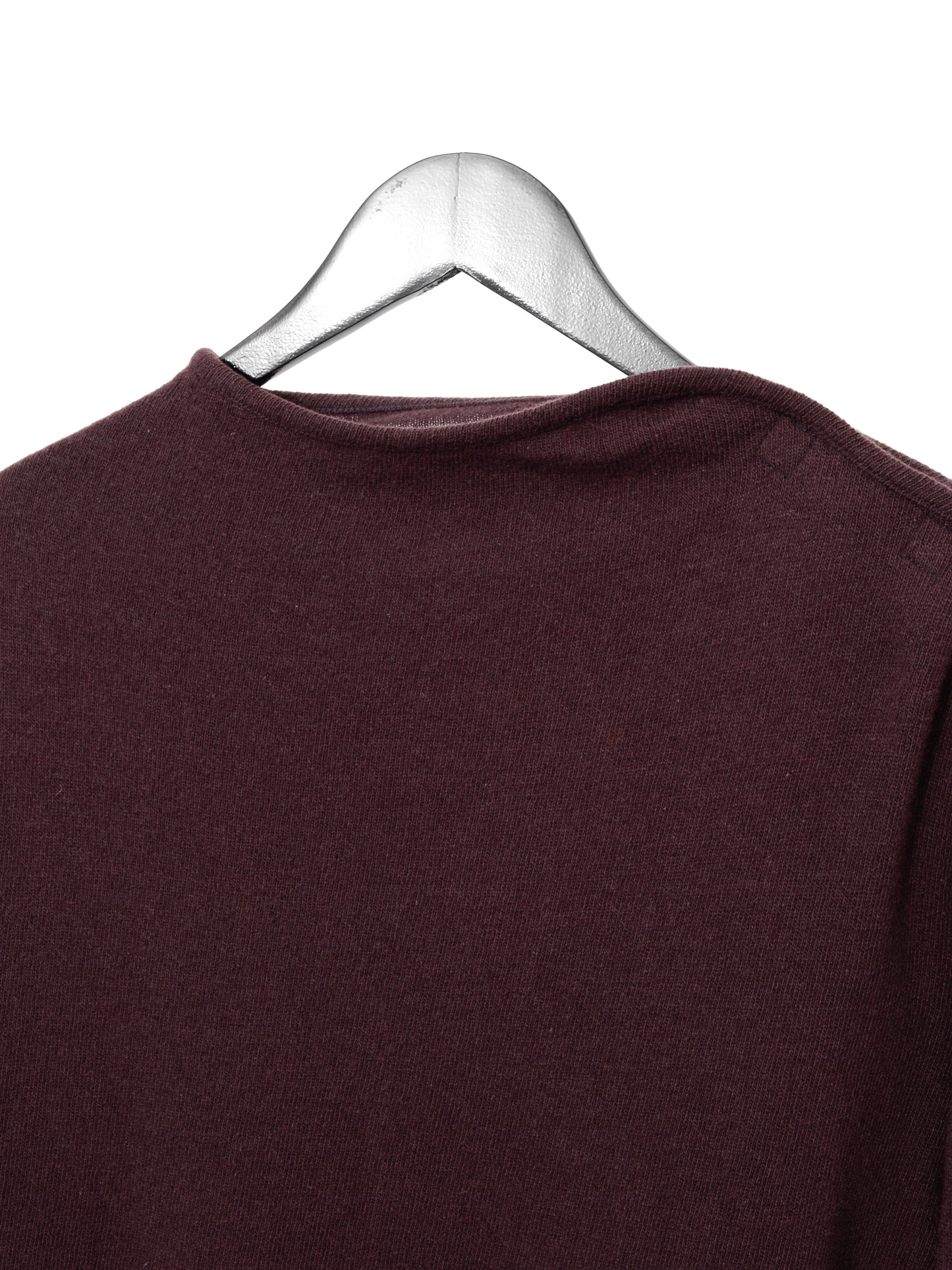 boatneck top maroon ∙ wool nylon ∙ medium