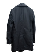 Moto Coat Washed Black
