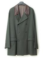 Double Breasted Coat Loden