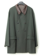 Double Breasted Coat Loden