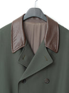 Double Breasted Coat Loden
