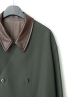 Double Breasted Coat Loden