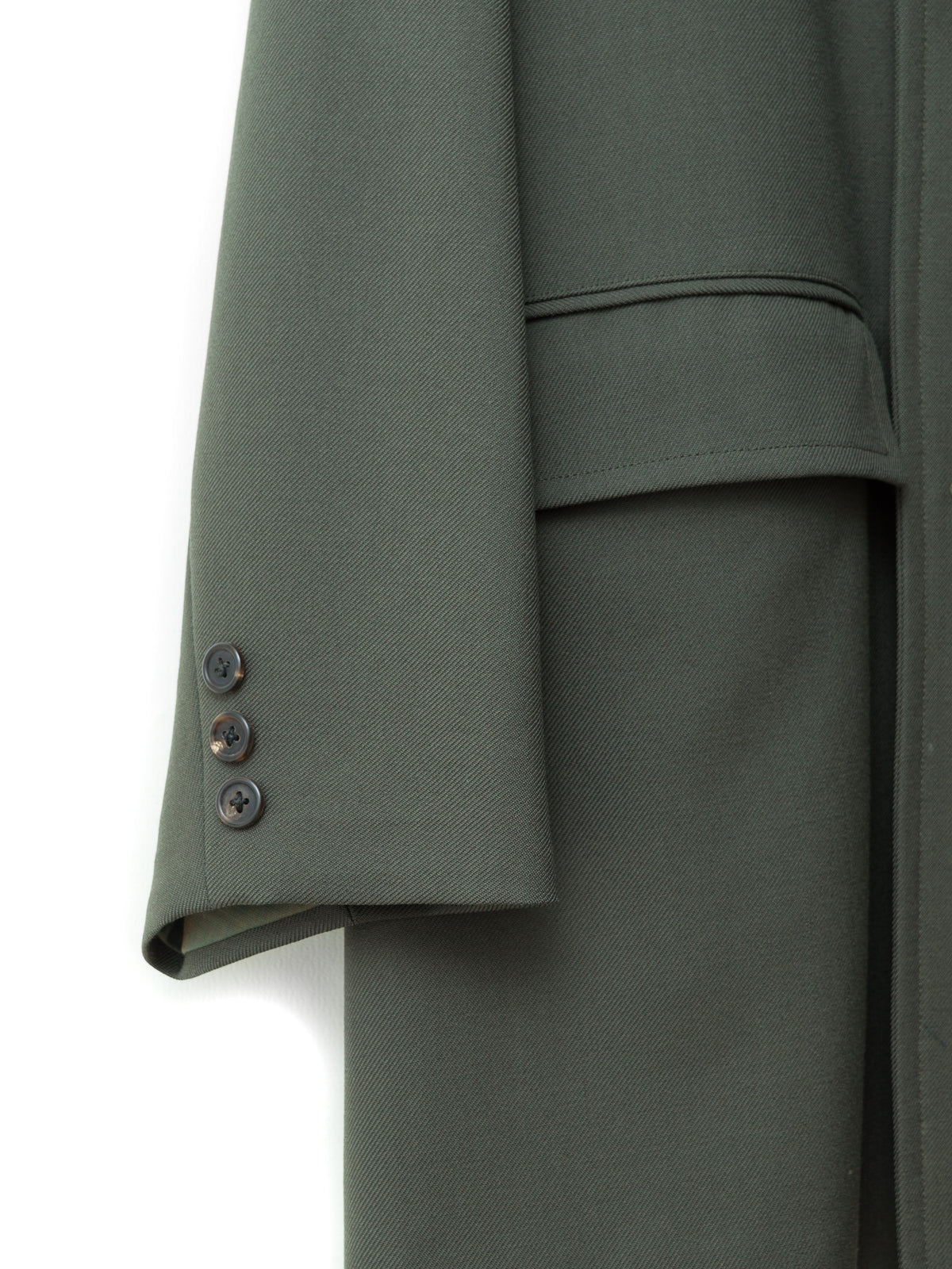 Double Breasted Coat Loden