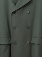 Double Breasted Coat Loden
