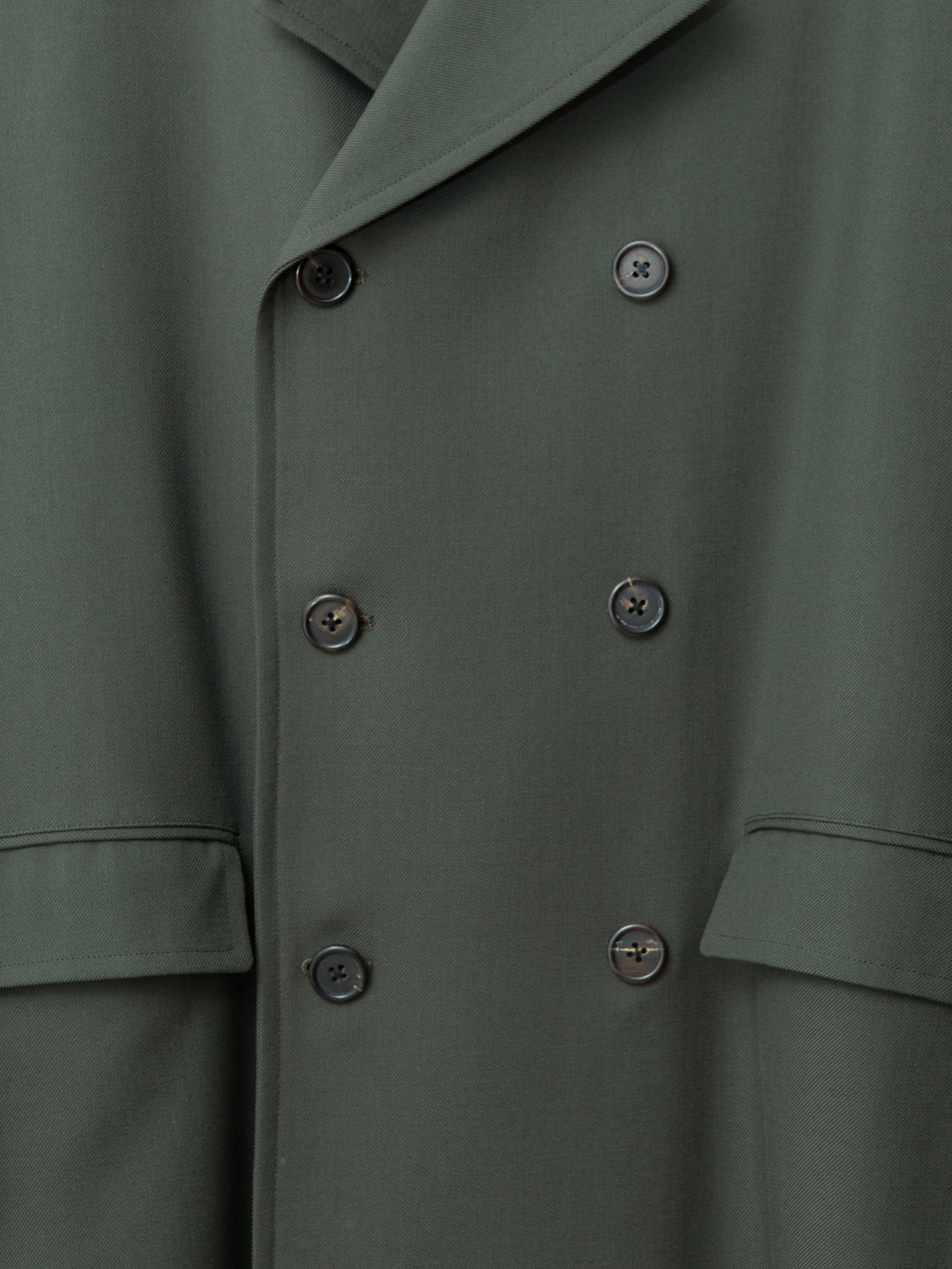 Double Breasted Coat Loden
