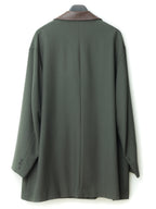 Double Breasted Coat Loden