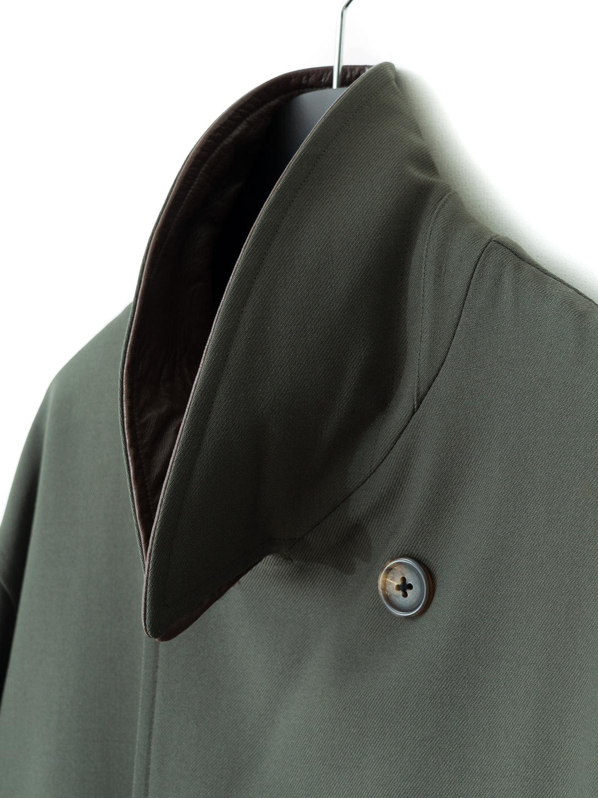Double Breasted Coat Loden