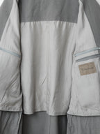 A/W 03 Garment Dyed Tailored Jacket Ash