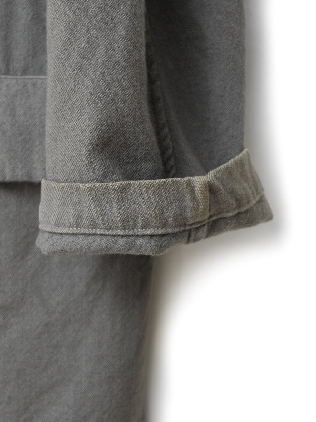 A/W 03 Garment Dyed Tailored Jacket Ash