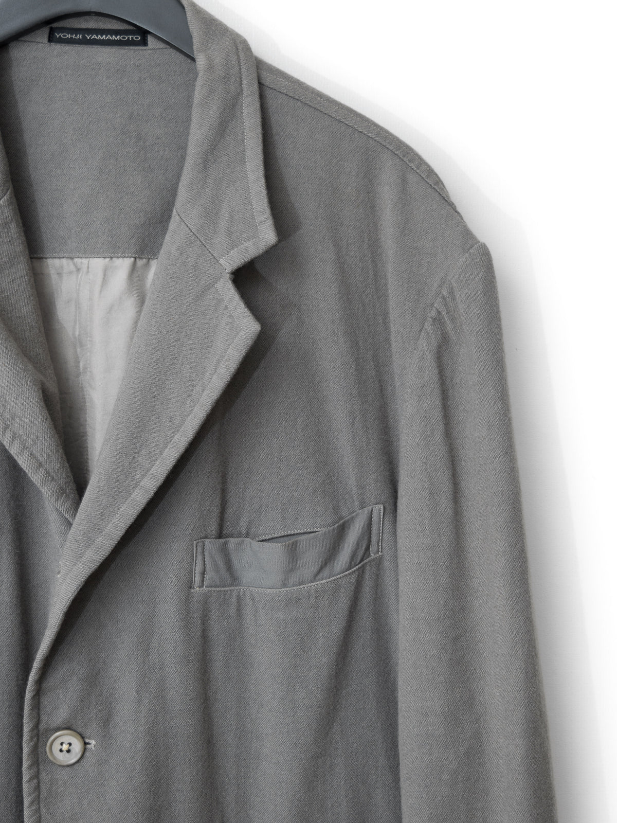 A/W 03 Garment Dyed Tailored Jacket Ash