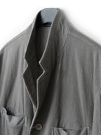 A/W 03 Garment Dyed Tailored Jacket Ash