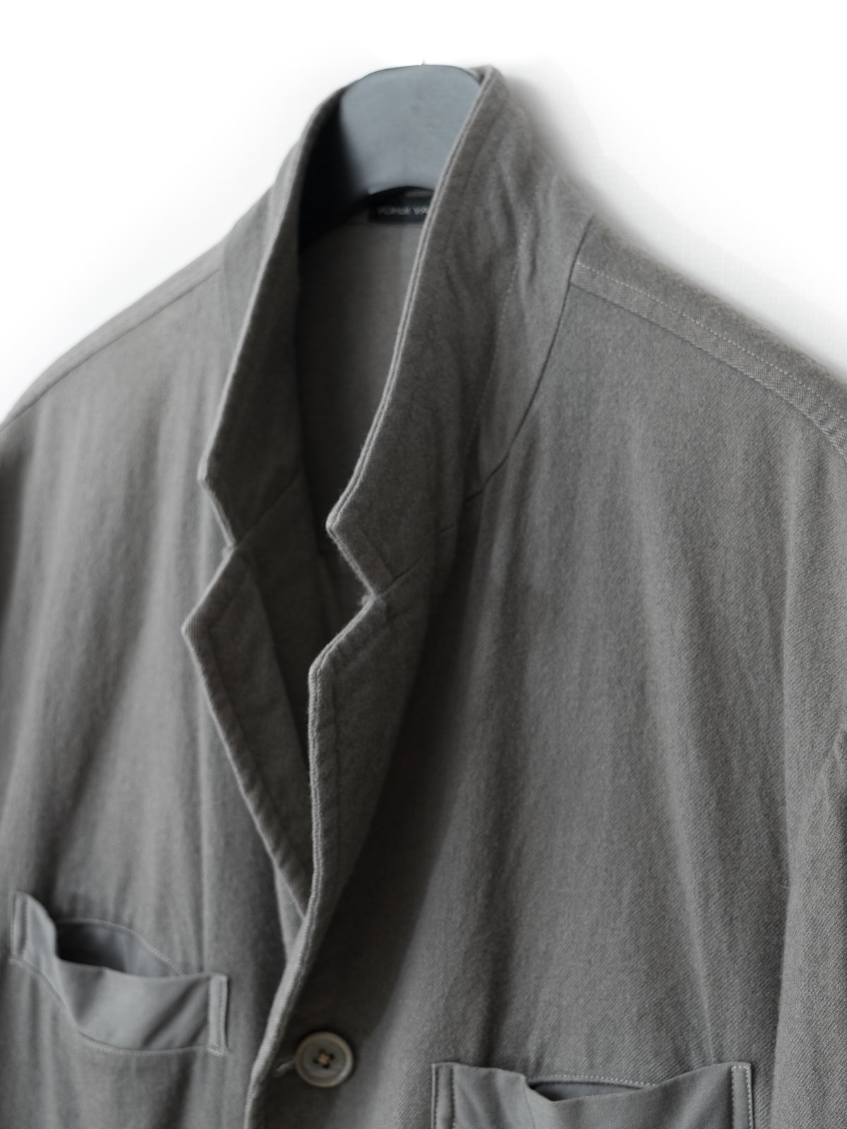A/W 03 Garment Dyed Tailored Jacket Ash