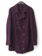 Unstructured Peacoat Mulberry