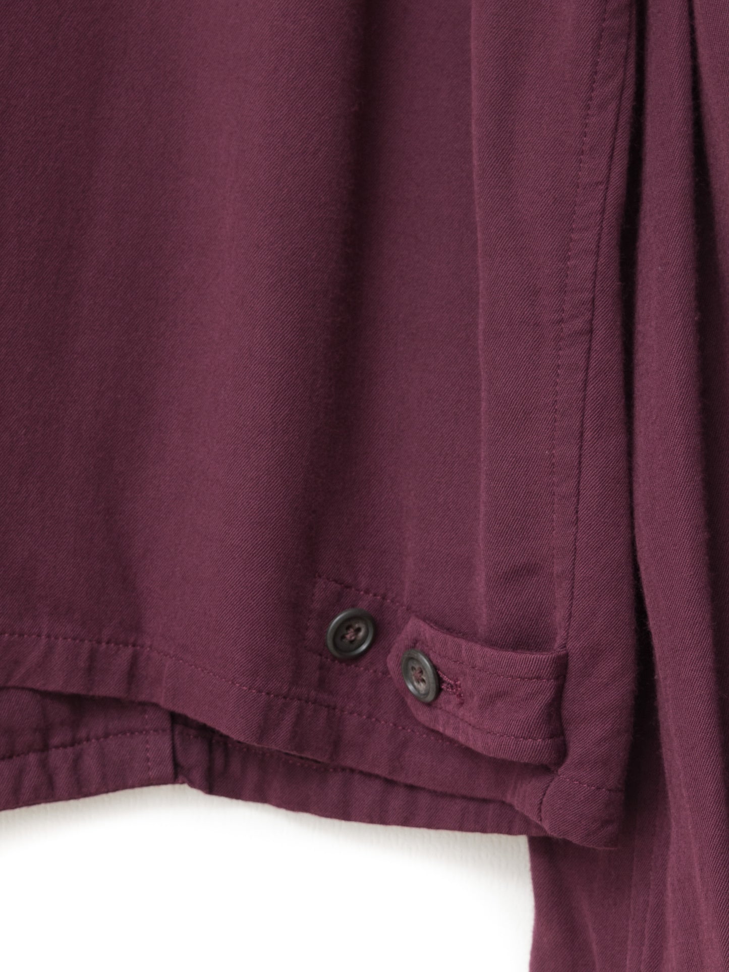 zip front blouson wine ∙ rayon ∙ one size