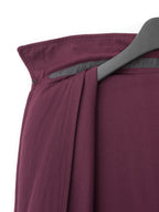 Zip Front Blouson Wine