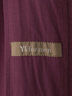 Zip Front Blouson Wine