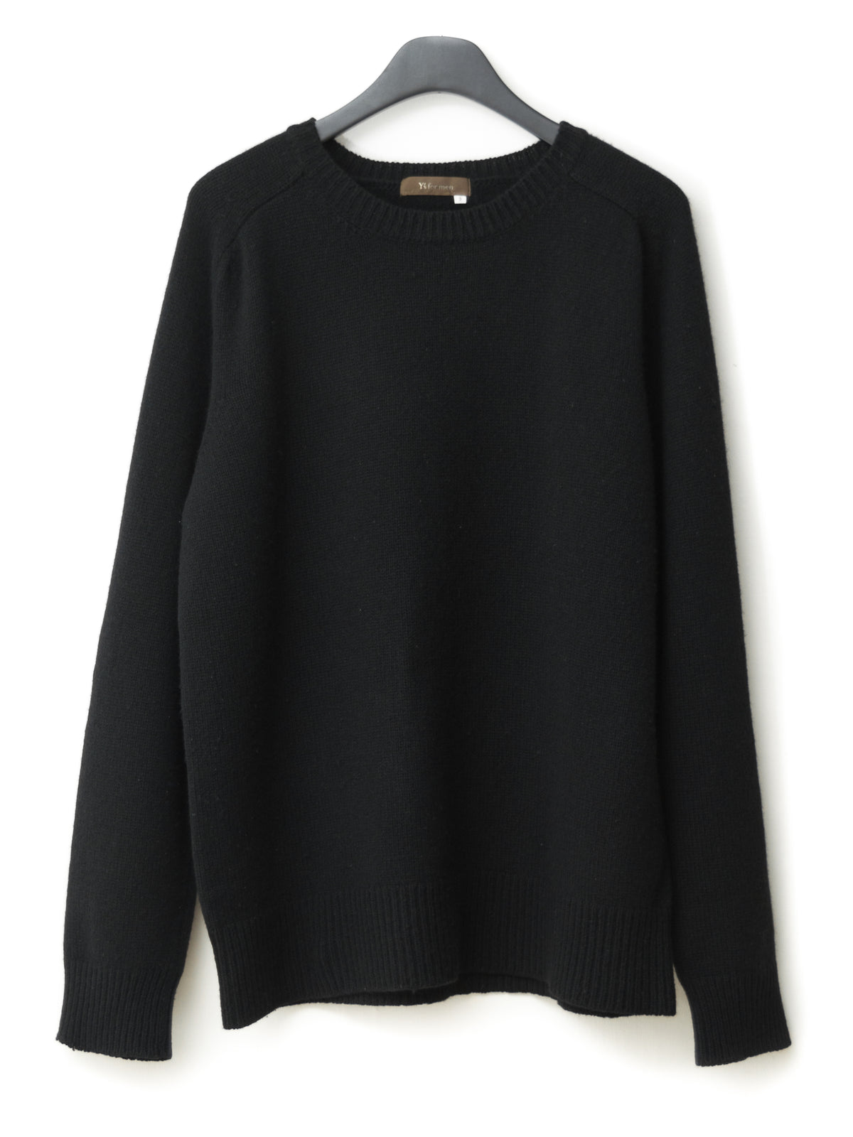 Saddle Shoulder Sweater Black
