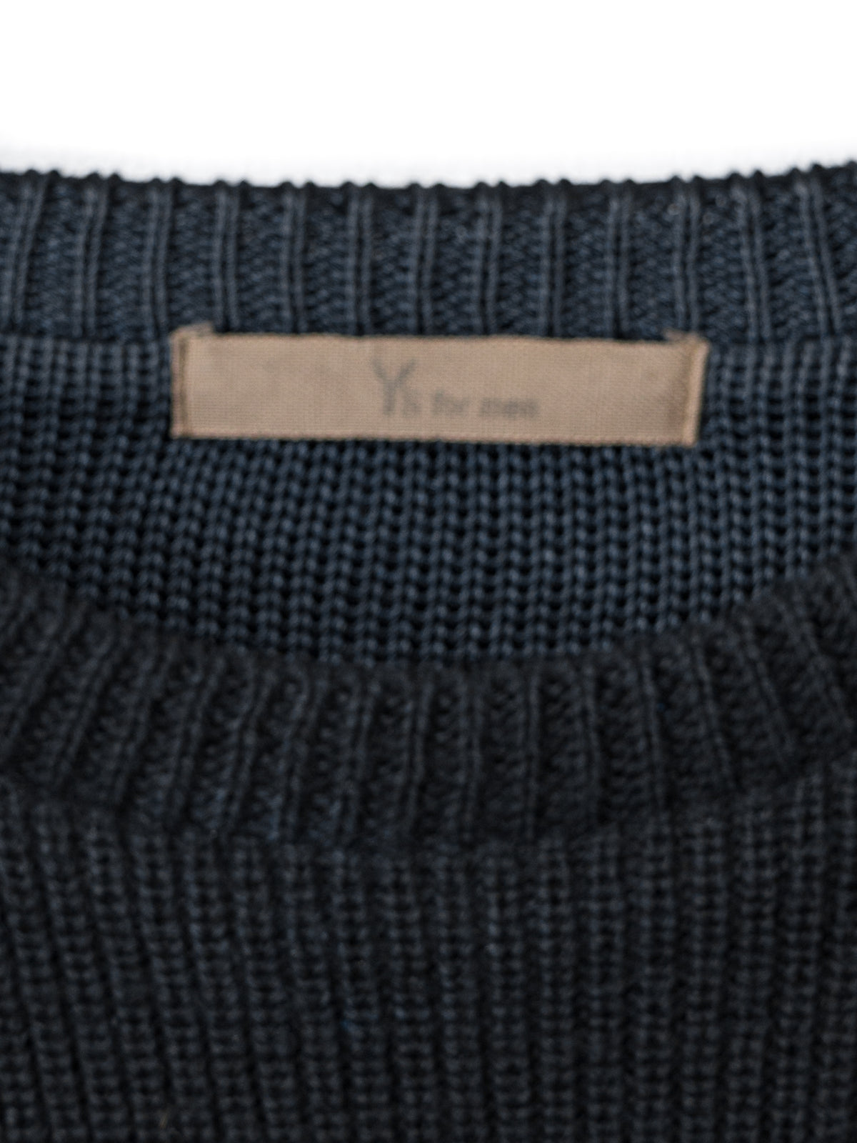 Reversible Sweater Black Navy