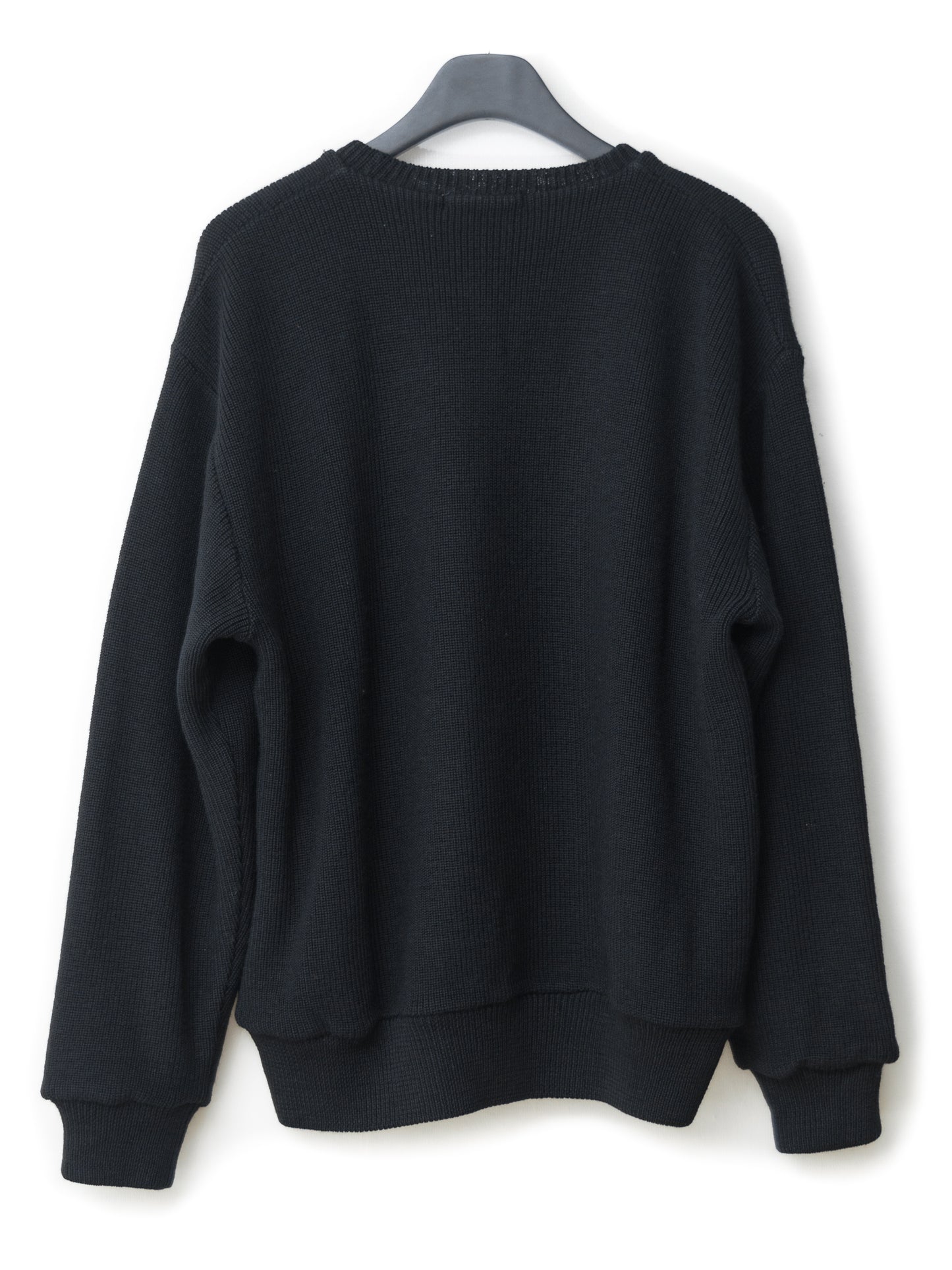 reversible sweater black navy ∙ cotton rayon ∙ one size