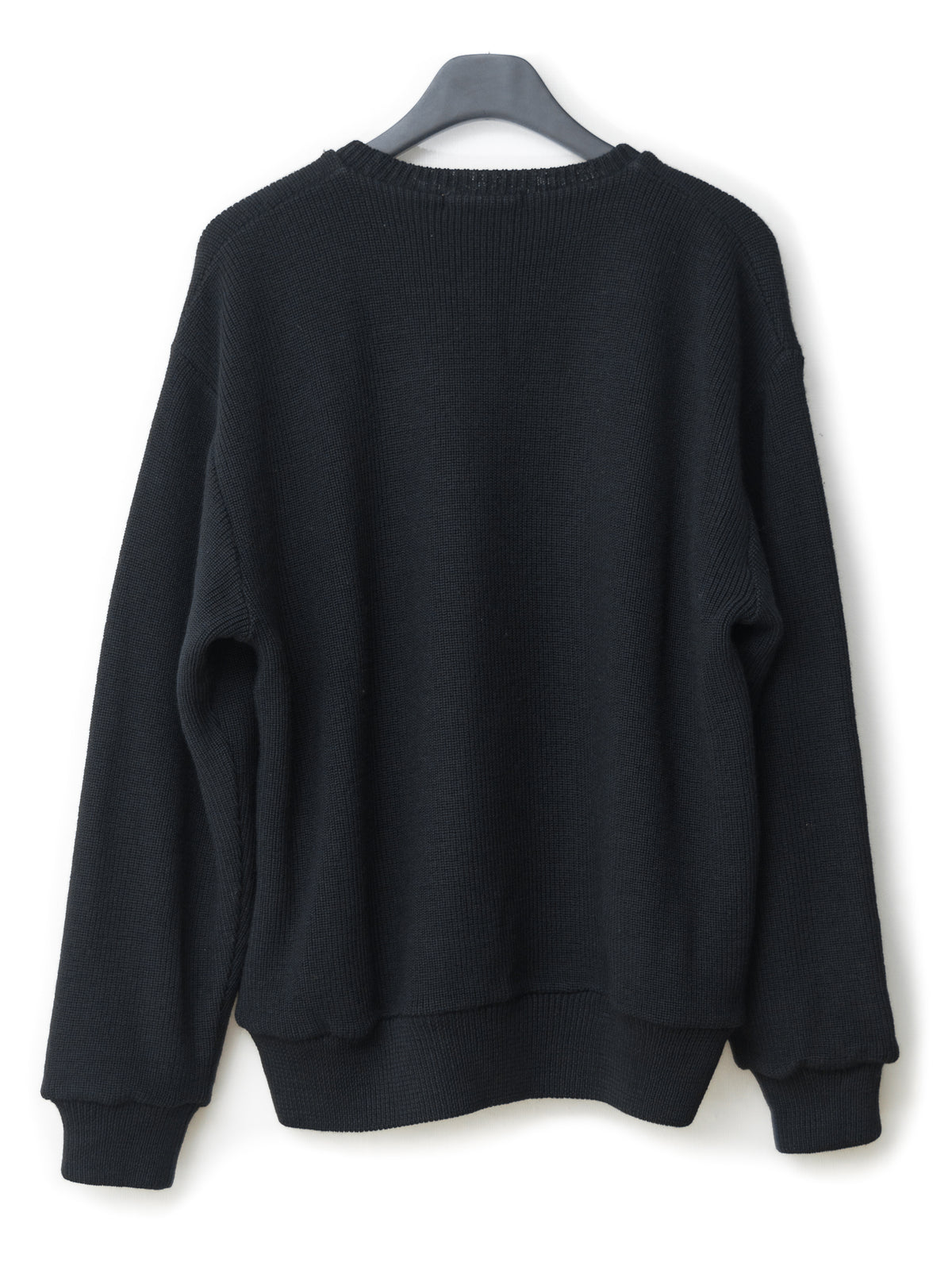 Reversible Sweater Black Navy