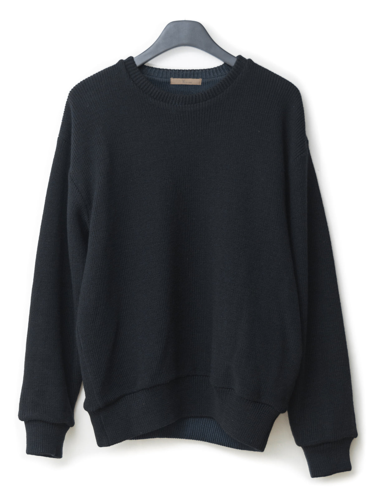 Reversible Sweater Black Navy