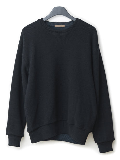 reversible sweater black navy ∙ cotton rayon ∙ one size