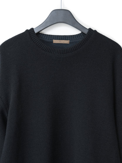 reversible sweater black navy ∙ cotton rayon ∙ one size