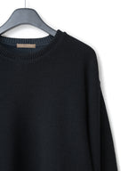 Reversible Sweater Black Navy
