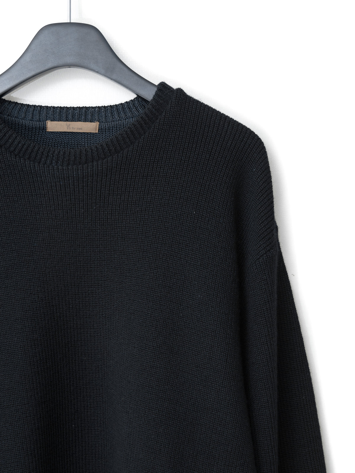Reversible Sweater Black Navy