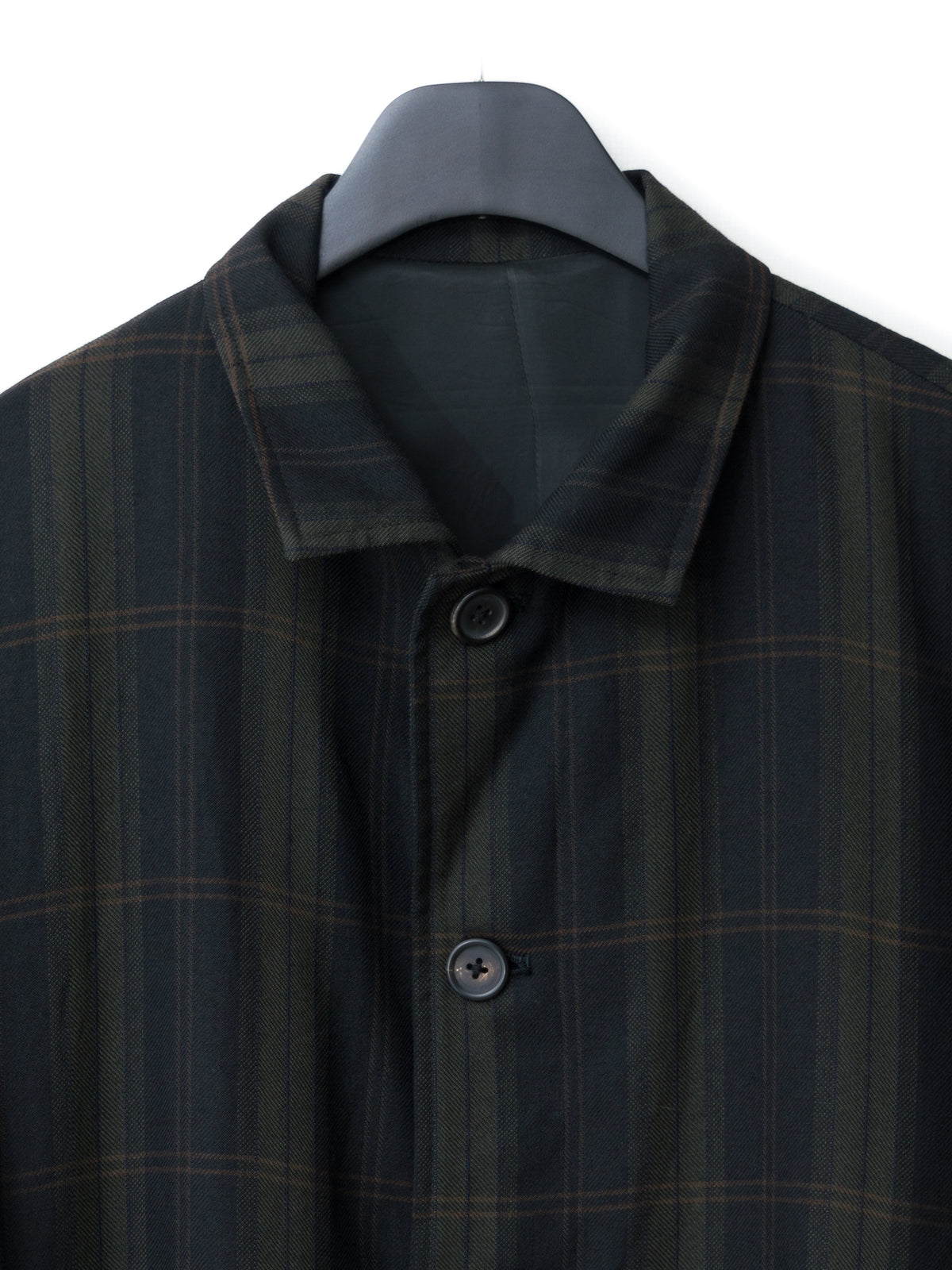 Mid Length Jacket Forest Tartan