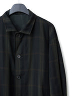 Mid Length Jacket Forest Tartan